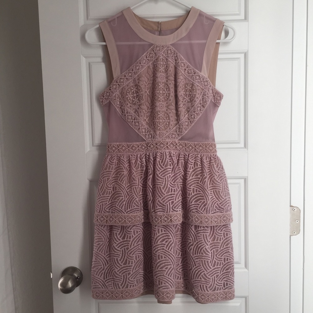 BCBG MAXAZRIA PINK DRESS